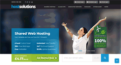 Desktop Screenshot of hostsolutions.co.uk